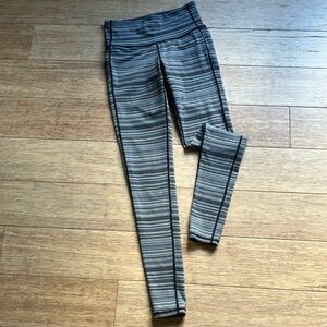 Athleta Striped 7/8 Leggings